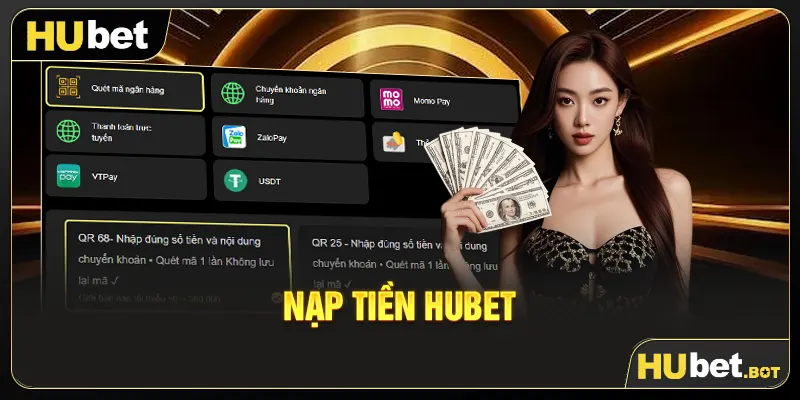 Nạp tiền Hubet
